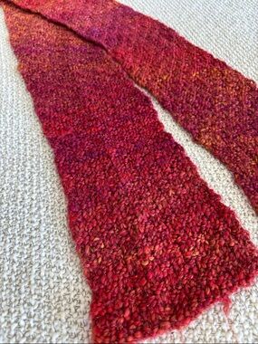 Beautiful soft fashion scarf in multi pink/orange hues